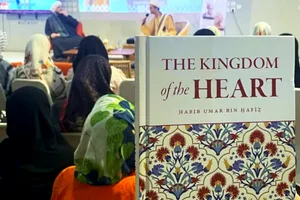 Kingdom of the Heart book in a seminar